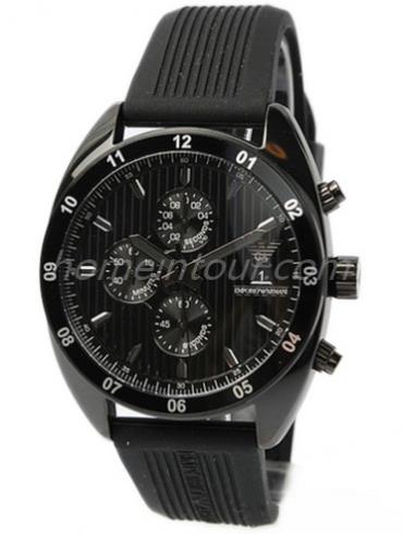 阿玛尼AR5928男表时尚系列-黑色表带/表径43mm