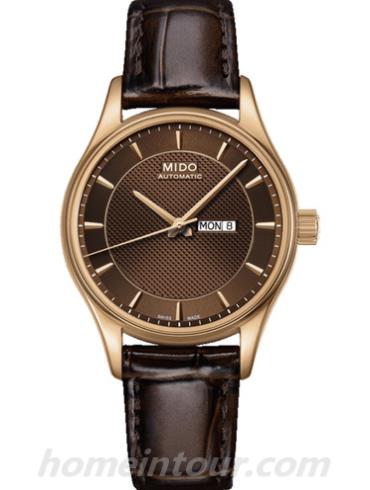 美度M001.230.36.291.12女表布鲁纳系列-深棕色表带/表径33mm