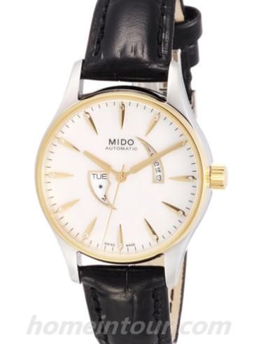 美度M001.230.26.116.00女表布鲁纳系列-黑色表带/表径33mm