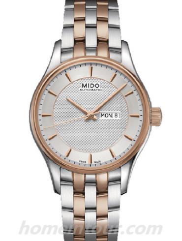 美度M001.230.22.031.91女表布鲁纳系列-间金色表带/表径33mm