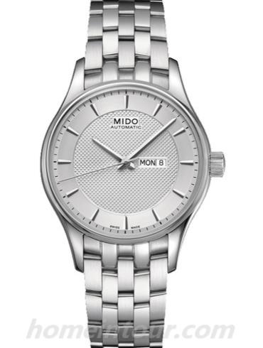 美度M001.230.11.031.91女表布鲁纳系列-银色表带/表径33mm