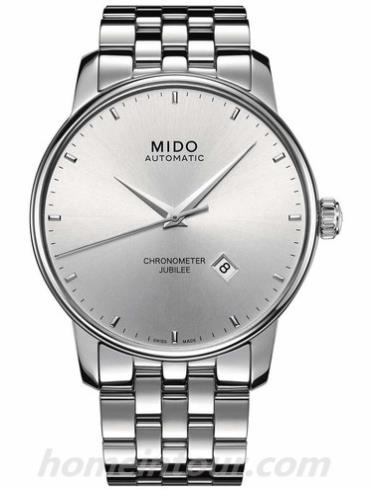 美度M8690.4.71.1男表贝伦赛丽系列-银色表带/表径42mm