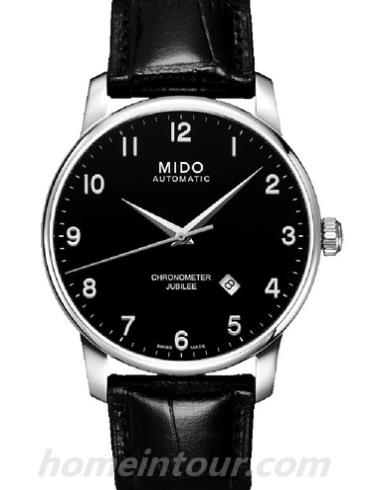 美度M8690.4.18.4男表贝伦赛丽系列-黑色表带/表径42mm