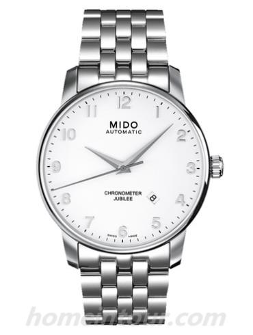 美度M8690.4.11.1男表贝伦赛丽系列-银色表带/表径42mm