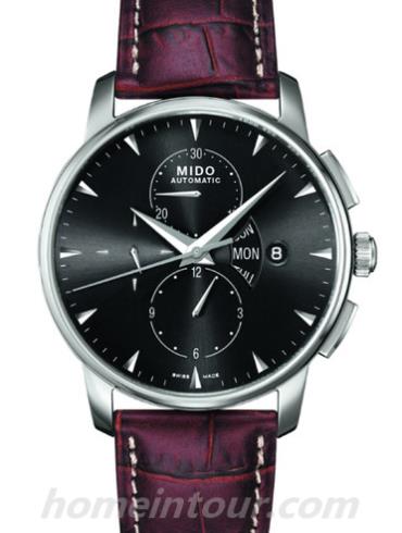 美度M8607.4.18.82男表贝伦赛丽系列-黑色表带/表径42mm