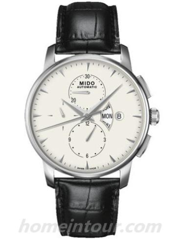 美度M8607.4.11.42男表贝伦赛丽系列-黑色表带/表径42mm