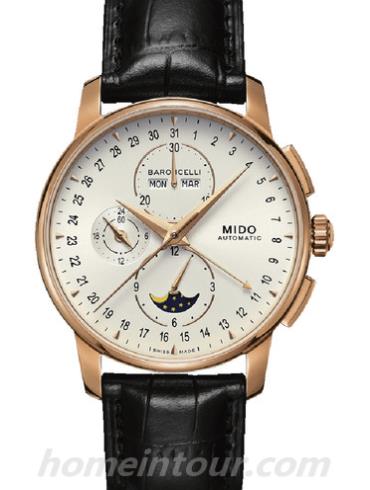 美度M8607.3.M1.4男表贝伦赛丽系列-黑色表带/表径42mm