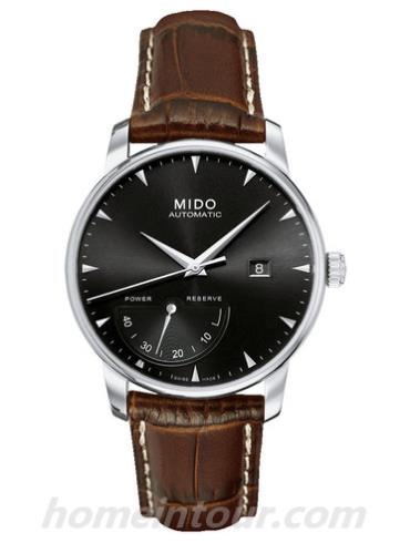 美度M8605.4.18.8男表贝伦赛丽系列-棕色表带/表径42mm