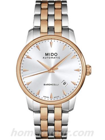 美度M8600.9.11.1男表贝伦赛丽系列-间金色表带/表径38mm