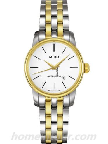 美度M7600.9.76.1女表贝伦赛丽系列-间金色表带/表径29mm