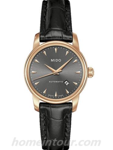 美度M7600.3.13.4女表贝伦赛丽系列-黑色表带/表径29mm