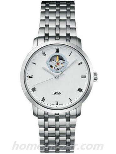 美度M3896.4.26.1女表贝伦赛丽系列-银色表带/表径38mm