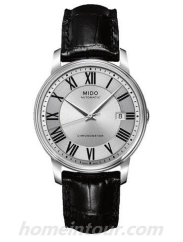 美度M010.408.16.033.29男表贝伦赛丽系列-黑色表带/表径39mm