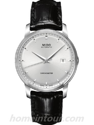 美度M010.408.16.031.20男表贝伦赛丽系列-黑色表带/表径39mm