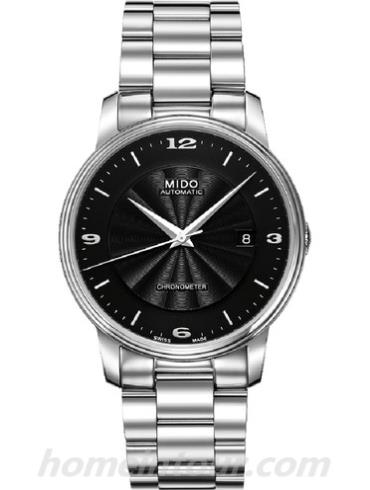 美度M010.408.11.057.00男表贝伦赛丽系列-银色表带/表径39mm