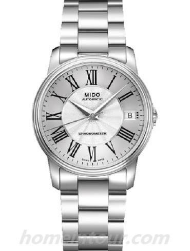 美度M010.208.11.033.00女表贝伦赛丽系列-银色表带/表径33mm