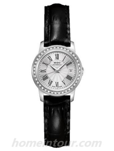 美度M010.007.16.033.20女表贝伦赛丽系列-黑色表带/表径25mm