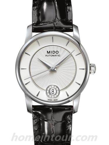 美度M007.207.16.036.00女表贝伦赛丽系列-黑色表带/表径33mm