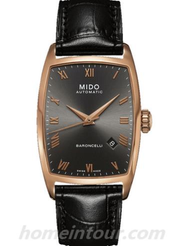 美度M003.507.36.061.00男表贝伦赛丽系列-黑色表带/表径30x37.4mm