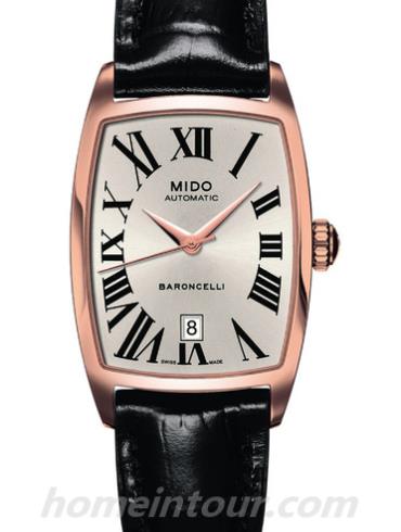 美度M003.107.36.033.00女表贝伦赛丽系列-黑色表带/表径23.5x29mm