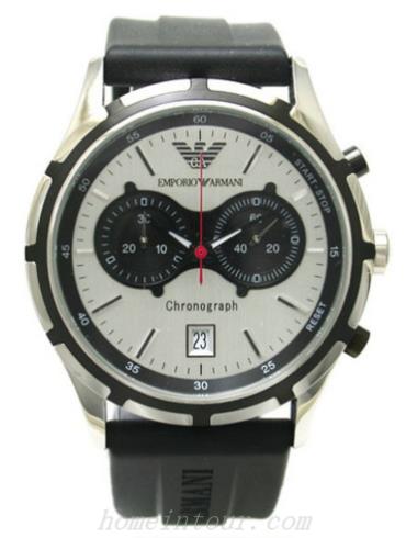 阿玛尼AR0532男表时尚男表系列-黑色表带/表径&#8211;