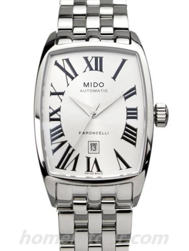 美度M003.107.11.033.00女表贝伦赛丽系列-银色表带/表径23.5x29mm