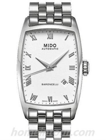 美度003.507.11.013.00男表贝伦赛丽系列-银色表带/表径40mm