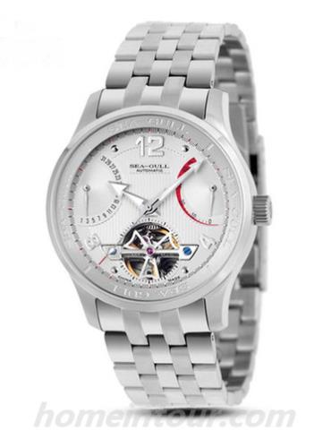海鸥手表D816.350男表商务运动系列-银色表带/表径40mm