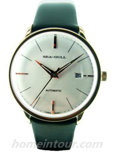 海鸥手表519.519男表商务运动系列-黑色表带/表径40mm