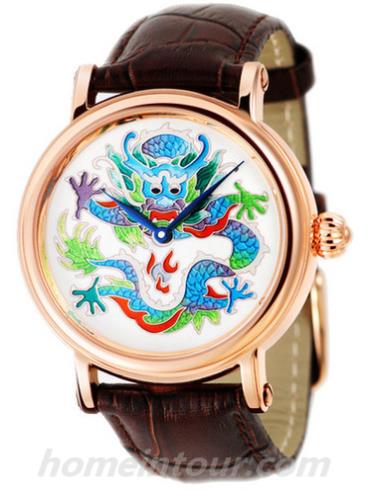 海鸥手表618.731_white男表纤薄系列-棕色表带/表径39.5mm