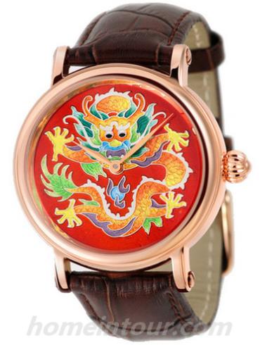 海鸥手表618.731_red男表纤薄系列-棕色表带/表径39.5mm