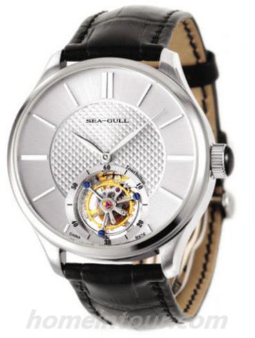 海鸥手表818.86_white男表陀飞轮表系列-黑色表带/表径41.3mm