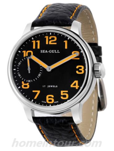 海鸥手表M222S_yellow男表时尚情侣表系列-黑色表带/表径44mm