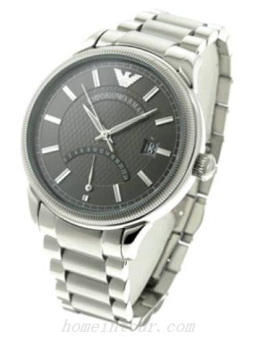 阿玛尼AR0563男表时尚男表系列-银色表带/表径&#8211;