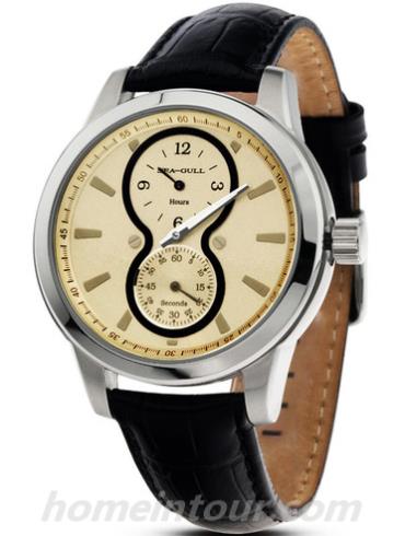 海鸥手表D5331S男表商务运动系列-黑色表带/表径43mm