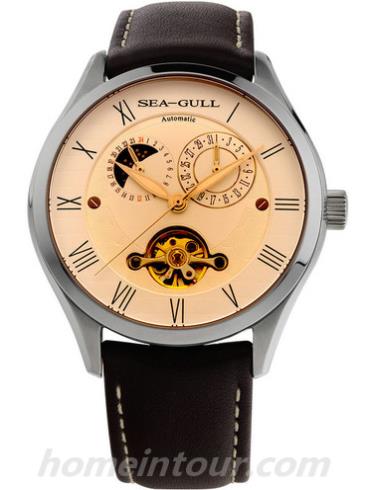 海鸥手表_D5330S男表商务运动系列-黑色表带/表径44mm