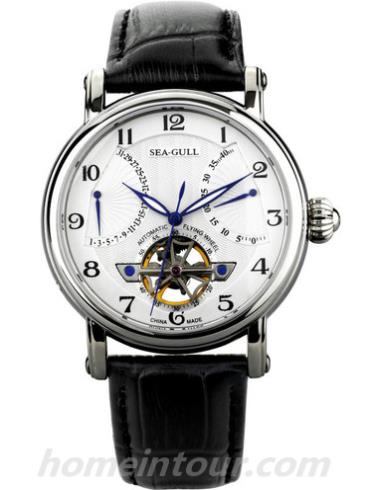 海鸥手表819.317男表商务运动系列-黑色表带/表径40mm