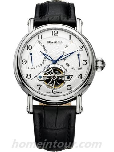 海鸥手表819.316男表商务运动系列-黑色表带/表径40mm