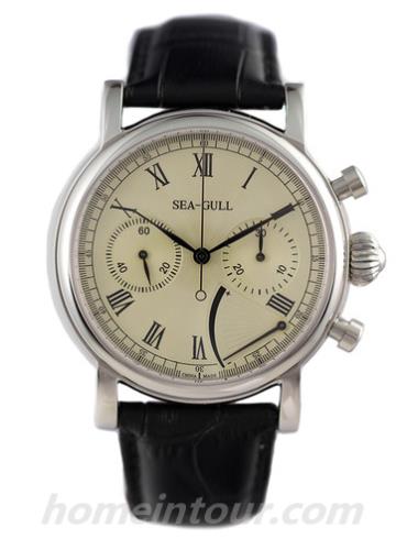 海鸥手表M200S男表-黑色表带/表径41mm