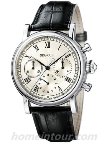 海鸥手表M192S男表-黑色表带/表径41mm