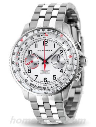 海鸥手表413.361_white男表-银色表带/表径42mm