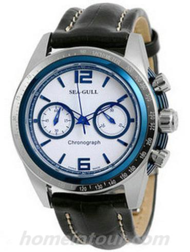 海鸥手表219.311_White男表-黑色表带/表径45mm