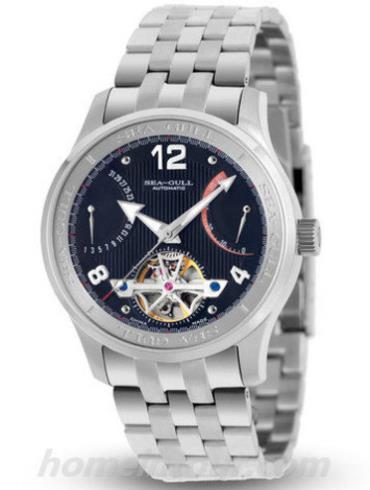 海鸥手表816.350_Black男表-银色表带/表径40mm