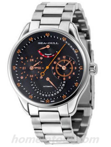 海鸥手表816.357男表-银色表带/表径41mm