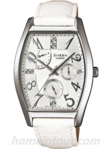卡西欧SHE-3026L-7A1U女表SHEEN系列-表带/表径&#8211;