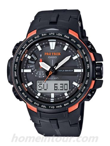 卡西欧PRW-6100Y-1男表PROTREK系列-表带/表径&#8211;