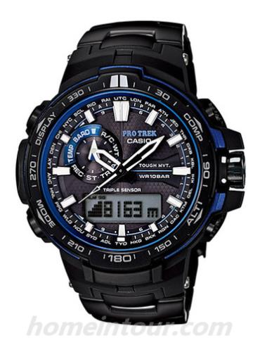 卡西欧PRW-6000YT-1B男表PROTREK系列-表带/表径&#8211;