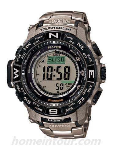 卡西欧PRW-3500T-7男表PROTREK系列-表带/表径&#8211;