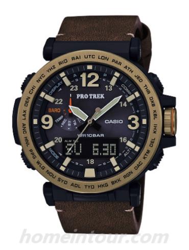 卡西欧PRG-600YL-5男表PROTREK系列-表带/表径&#8211;