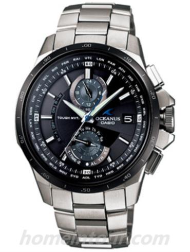 卡西欧OCW-T1010-1A男表OCEANUS系列-表带/表径&#8211;